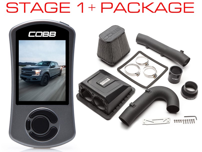 Cobb 17-19 Ford F-150 EcoBoost 3.5L Stage 1+ Power Package w/TCM