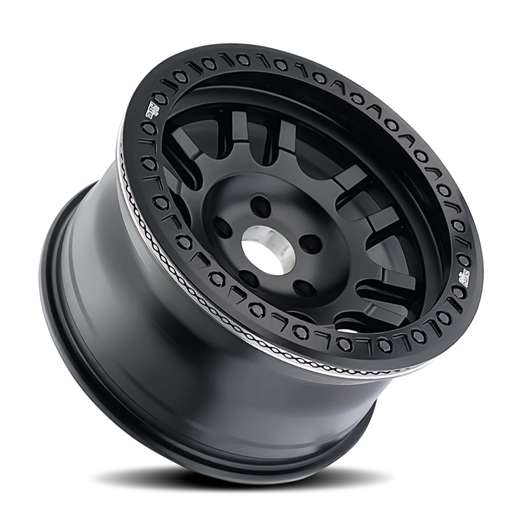 Dirty Life 9314 Canyon Race 20x10 / 8x165.1 BP / -44mm Offset / 130.8mm Hub Matte Black Wheel - 9314-2181MB44