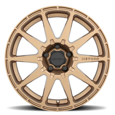 Method MR501 RALLY 17x8 +42mm Offset 5x4.5 67.1mm CB Method Bronze Wheel - MR50178012942-2