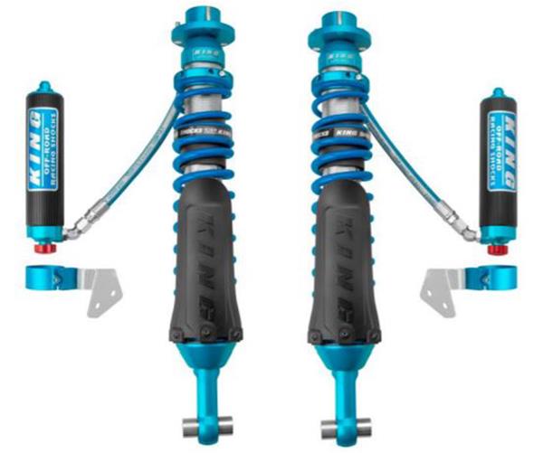 King Shocks 2021 Ford Bronco Rear 2.5 Dia Remote Reservoir Shock w/Adjusters (Pair) - 25001-393A