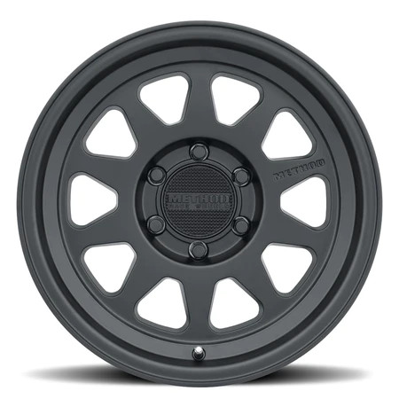 Method MR316 17x8 25mm Offset 5x150 110.5mm CB Matte Black Wheel - MR31678058525