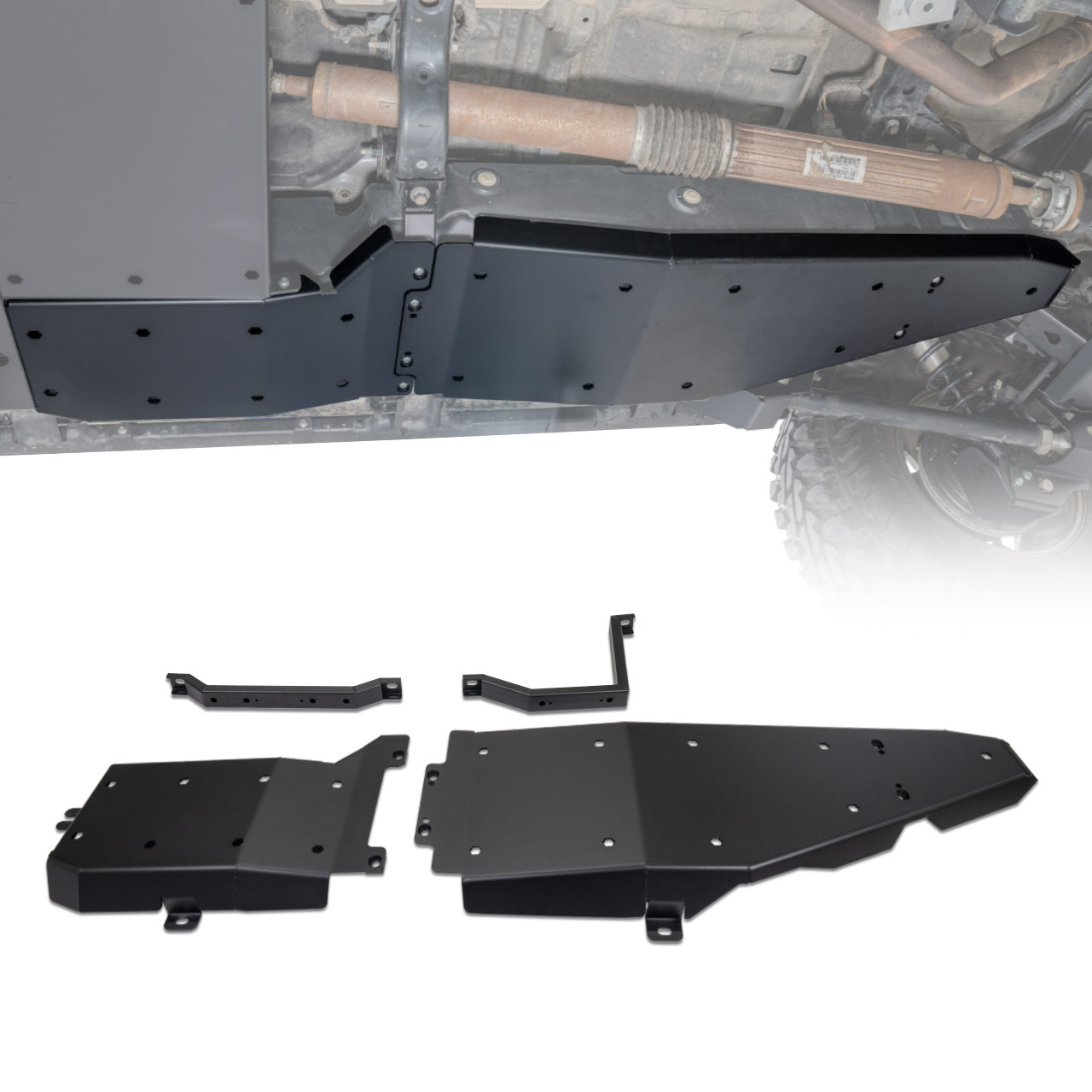 IAG Rock Shield™ Fuel Tank Skid Plate for 2021+ Two Door Ford Bronco