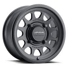 Method MR414 Bead Grip 15x10 / 6+4/25mm Offset / 5x4.5 / 76mm CB Matte Black Wheel - MR41451012564