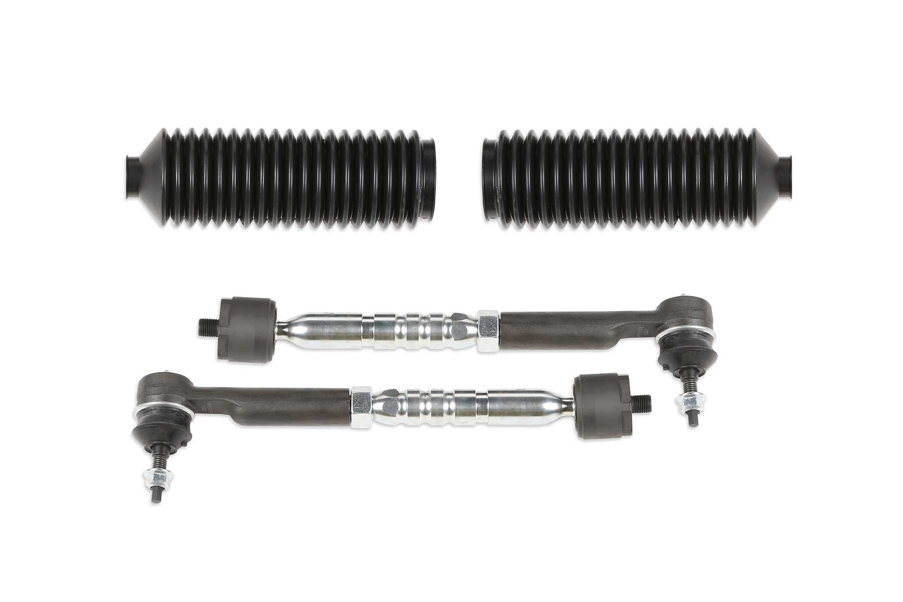 Fabtech 2021+ Ford Bronco 4WD Heavy Duty Driver & Passenger Tie Rod Assembly Kit - FTS22350