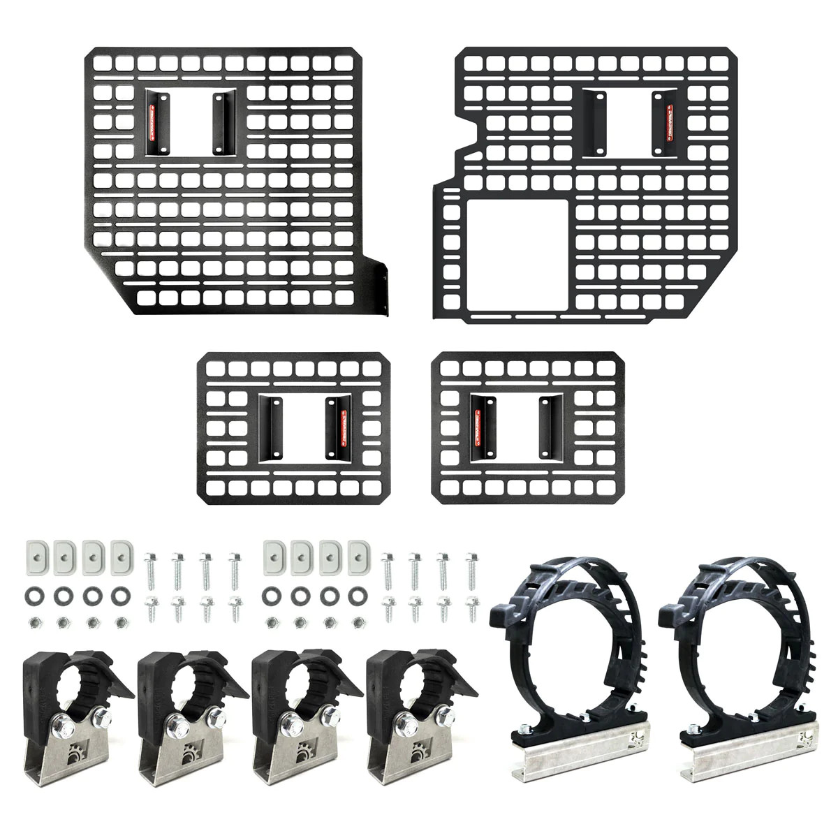 BuiltRight Industries 2021+ Ford F-150 (Incl. Raptor) Bedside Rack Sys - Stage 1 Kit - 111007