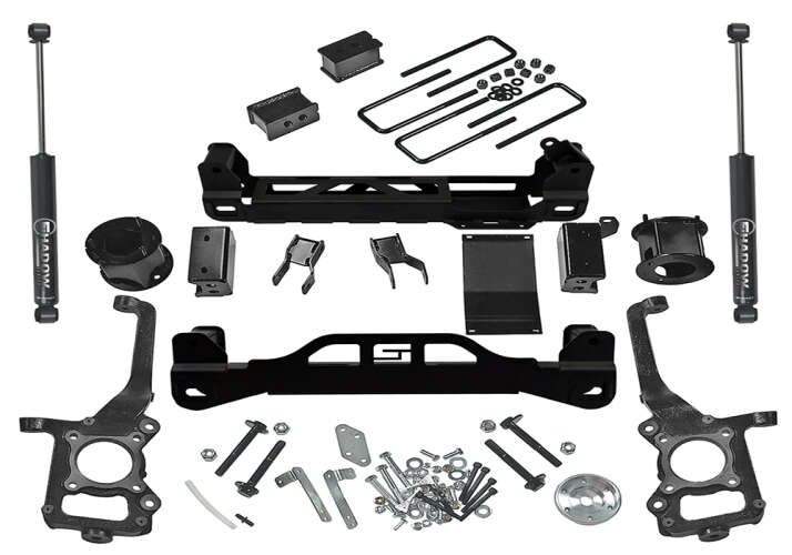 Superlift 15-19 Ford F-150 4WD 4.5in Lift Kit w/ Superlift Rear Shocks - K126