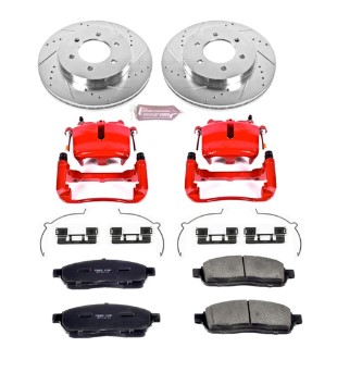 Power Stop 05-08 Ford F-150 Front Z23 Evolution Sport Brake Kit w/Calipers