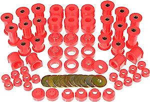 Prothane 87-96 Jeep Wrangler Total Kit - Red