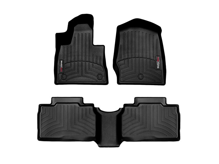 WeatherTech 2020+ Ford Explorer Front & Rear FloorLiner - Black