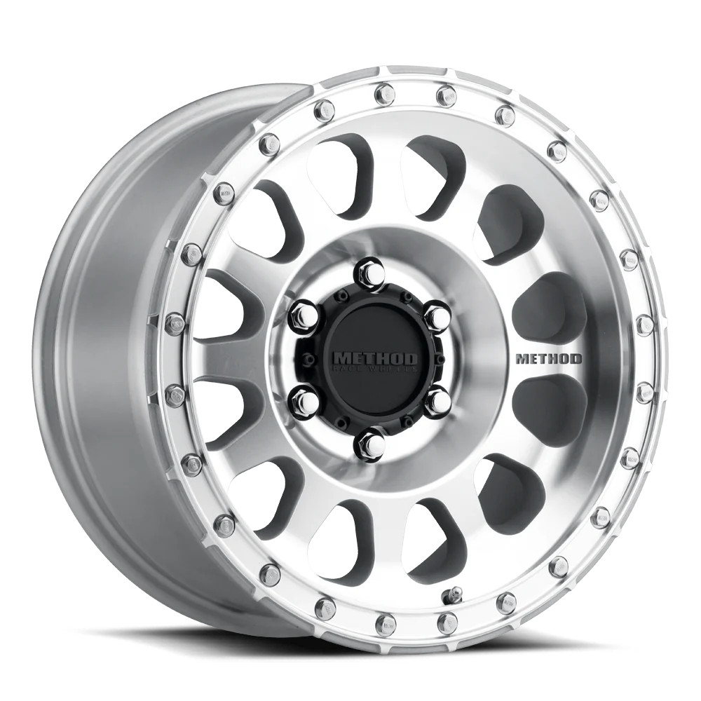 Method MR315 20x9 / 6x5.5 BP / 0mm Offset / 106.25mm CB Machined - Clear Coat Wheel - MR31529060300