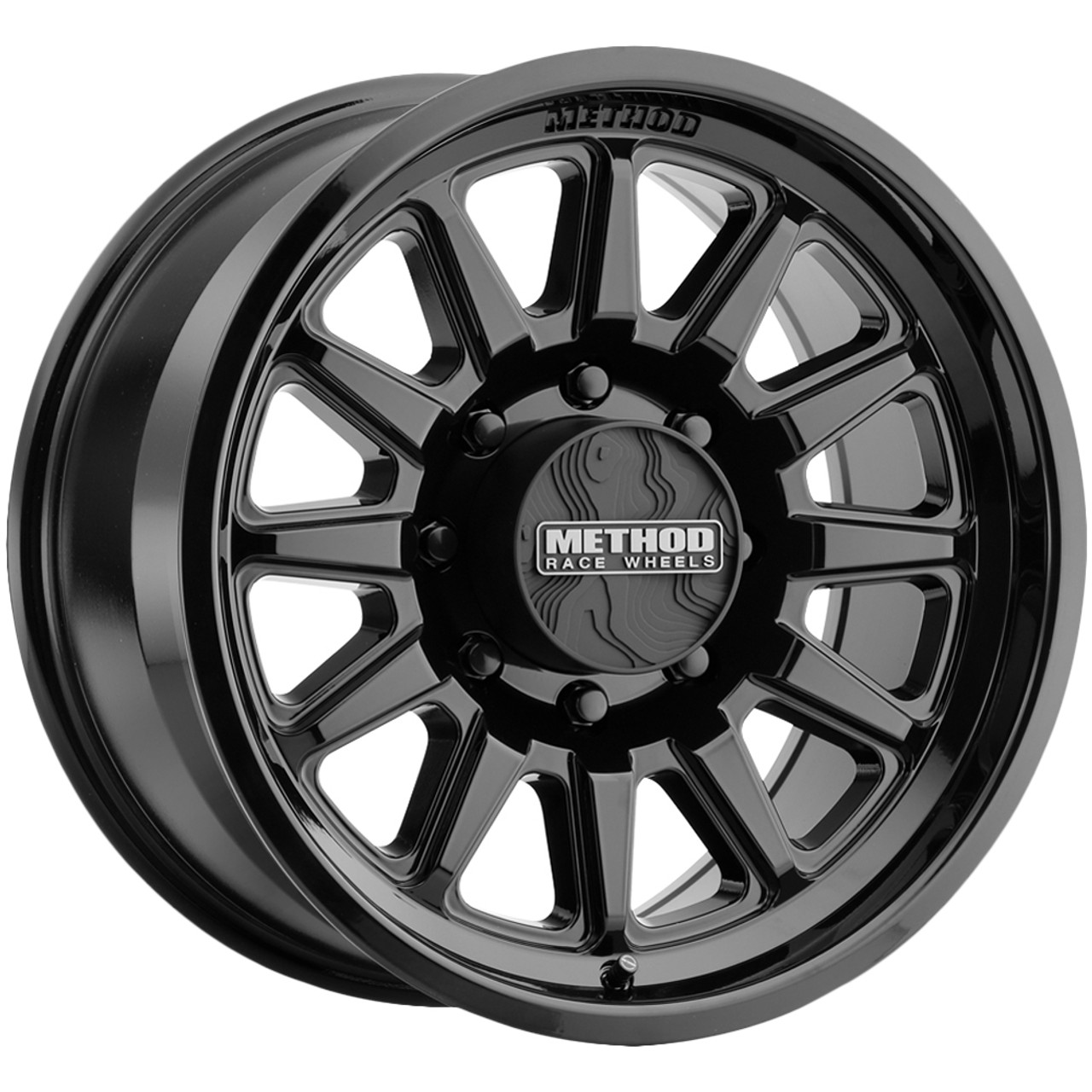 Method MR323 20x10 / 8x170 BP / -18ET / 4.76in BS / 130.81mm CB - Gloss Black Wheel - MR323210871318N