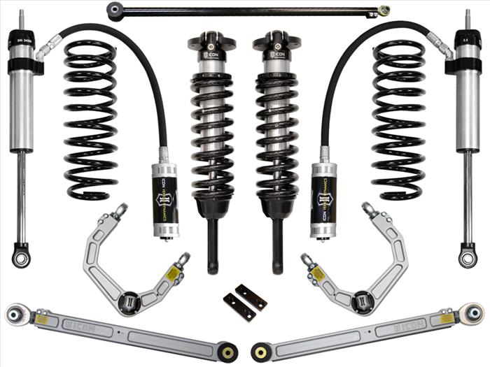 ICON 0-3.5" Lift Stage 4 Suspension System For 2010+ Lexus GX460 - Billet ICON 0-3.5" Lift Stage 4 Suspension System For 2010+ Lexus GX460 - Billet