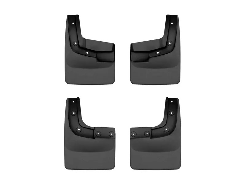 WeatherTech No Drill Front & Rear MudFlaps For 2024+ Ford Ranger - Black