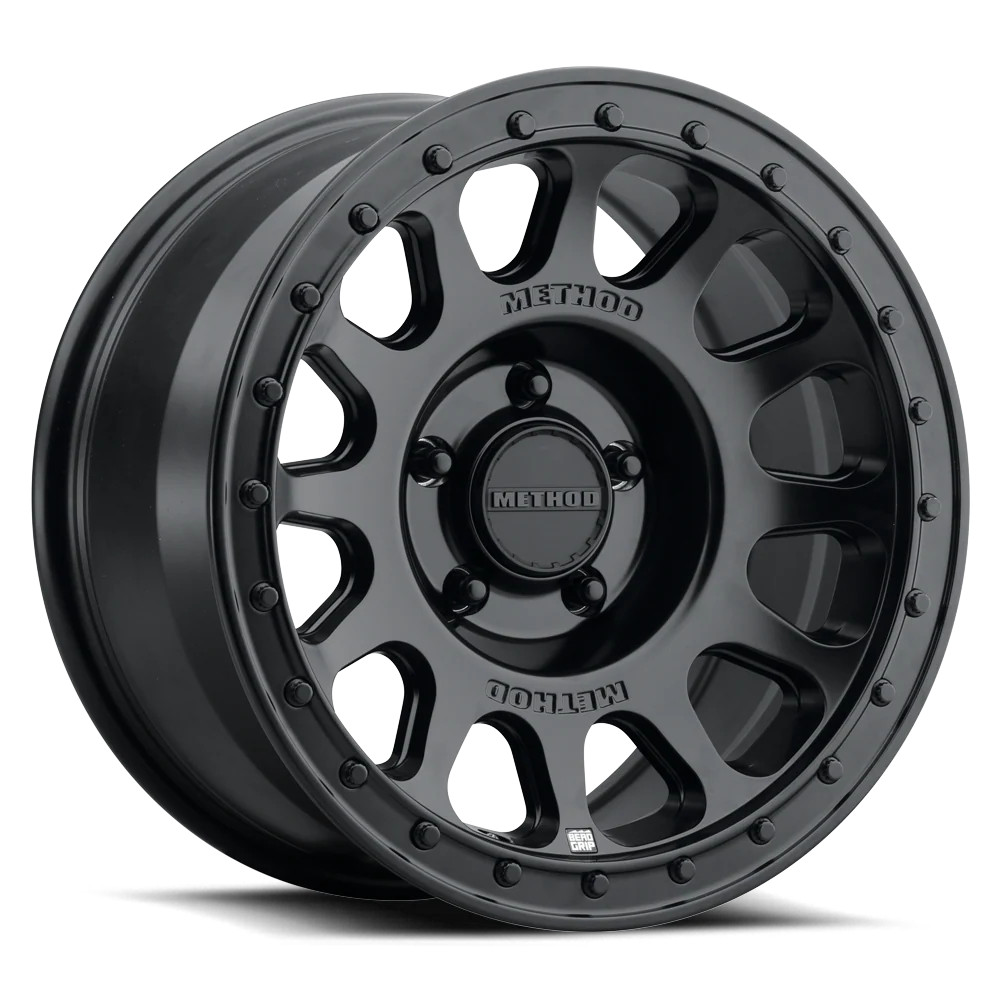 Method MR709 HD Bead Grip 17x 8.5in / ET0 / 5x5 BP / 71.5mm Bore - Black Wheel - MR70978550500H