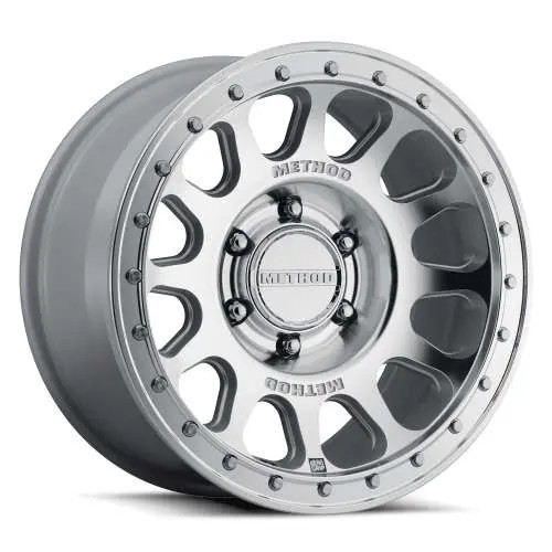 Method MR709 HD Bead Grip 17x 8.5in / ET0 / 6x5.5 BP / 106.25mm Bore - Machined Wheel - MR70978560300H Method MR709 HD Bead Grip 17x 8.5in / ET0 / 6x5.5 BP / 106.25mm Bore - Machined Wheel - MR70978560300H