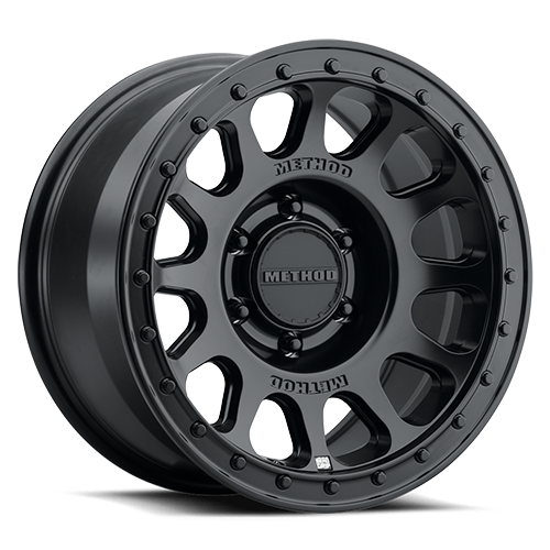 Method MR709 HD Bead Grip 17x 8.5in / ET0 / 6x5.5 BP / 106.25mm Bore - Black Wheel - MR70978560500H