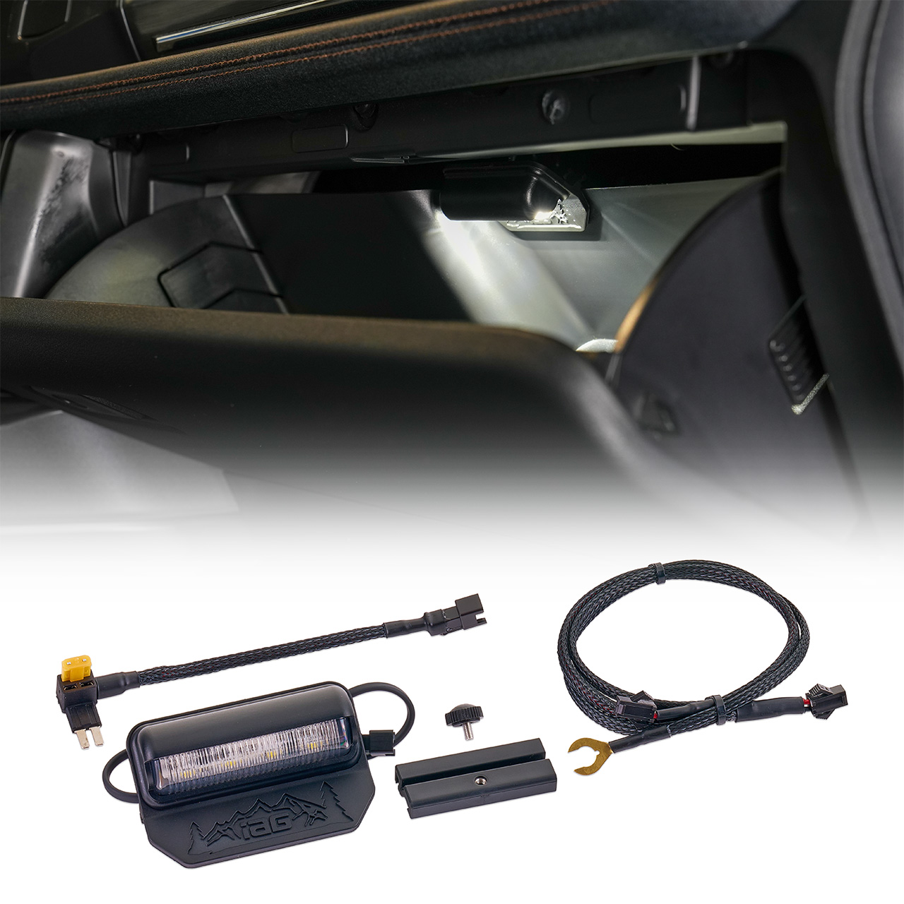 IAG Off-Road Glove Box Light For 2020+ Ford F-150 IAG Off-Road Glove Box Light For 2020+ Ford F-150