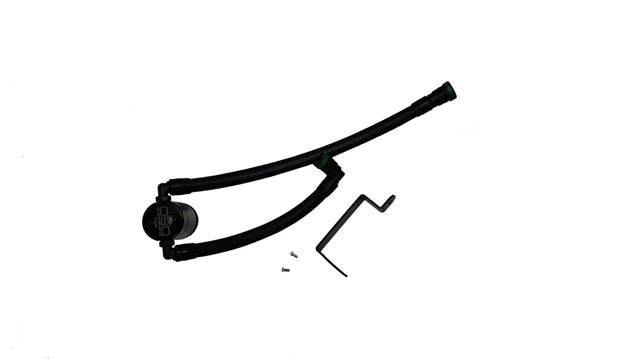 J&L 2025 Ford Bronco 2.3L/ 23-25 Ford Ranger 2.3L Separator 3.0 PCV Side - Black Anodized - 3059P-B J&L 2025 Ford Bronco 2.3L/ 23-25 Ford Ranger 2.3L Separator 3.0 PCV Side - Black Anodized - 3059P-B