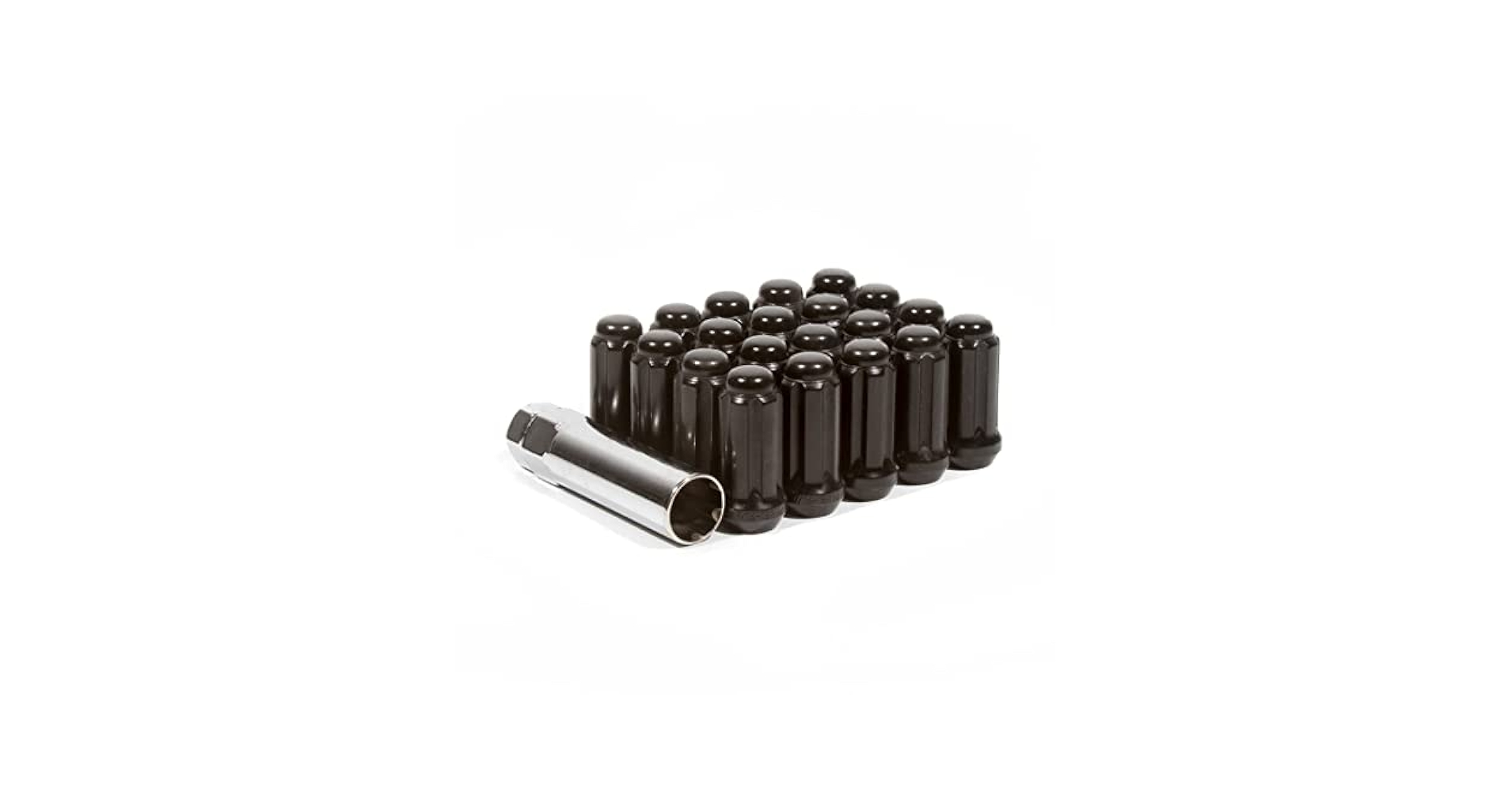 Method Lug Kit - Extended Thread Spline - M14X1.5 - 6 Lug Kit - Black - 24 Nuts - LK-S1415ET-40-24B Method Lug Kit - Extended Thread Spline - M14X1.5 - 6 Lug Kit - Black - 24 Nuts - LK-S1415ET-40-24B