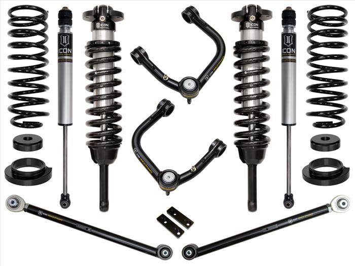 Icon 03-09 GX470 0-3.5in STAGE 3 SUSPENSION SYSTEM W TUBULAR UCA - K53173T Icon 03-09 GX470 0-3.5in STAGE 3 SUSPENSION SYSTEM W TUBULAR UCA - K53173T