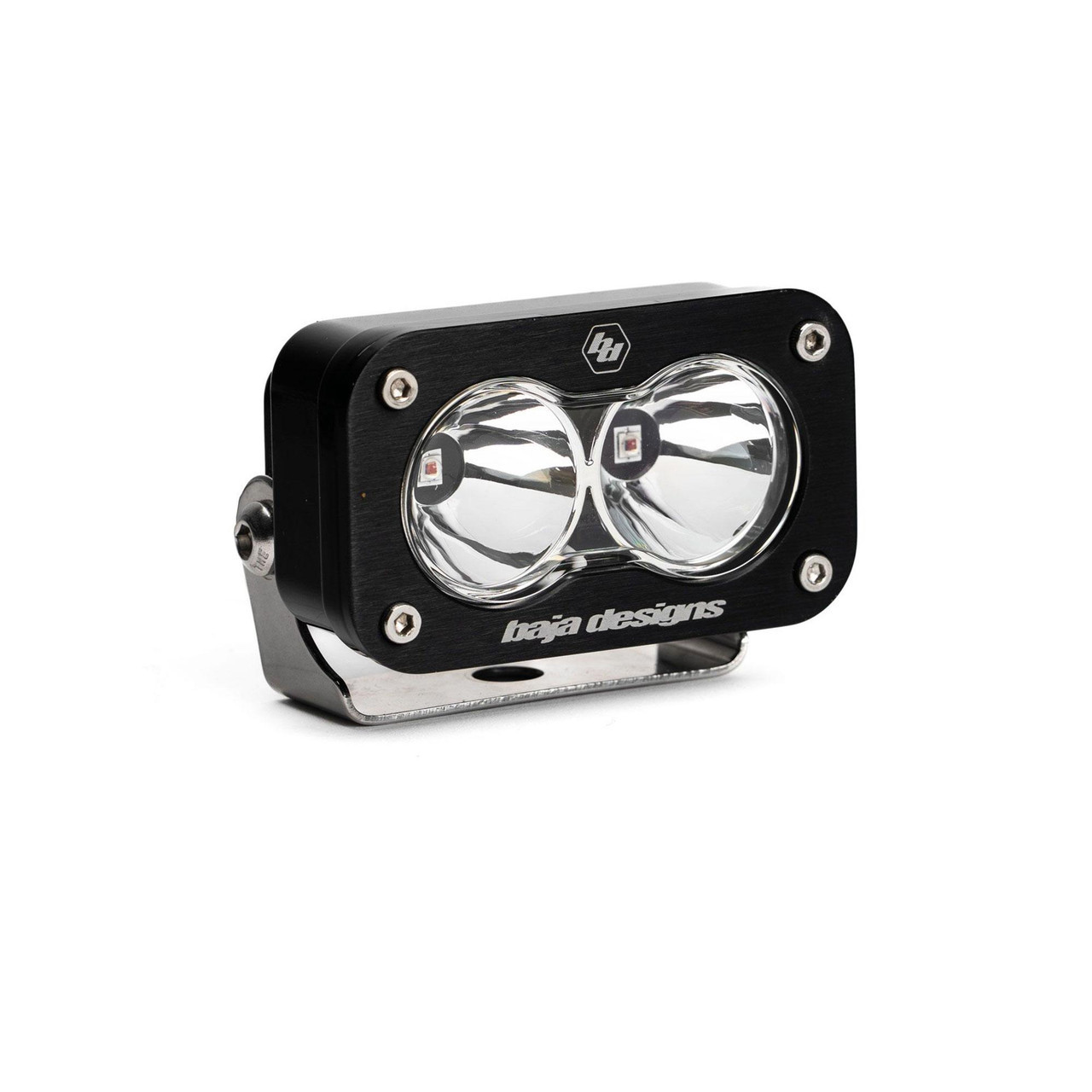Baja Designs Universal S2 LED Series Auxiliary Light Pod (Work/Scene) - Clear - 540620