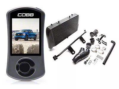 Cobb Cobb 21-22 Ford F-150 3.5L/Tremor Stage 2 Power Package - Black - FOR0110020BK-NI Cobb Cobb 21-22 Ford F-150 3.5L/Tremor Stage 2 Power Package - Black - FOR0110020BK-NI