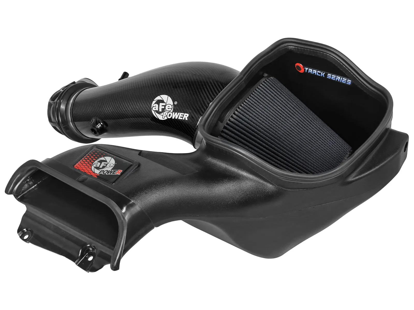 aFe 23-24 Ford F150 Raptor R V8 5.2L Supercharged Track Series Air Intake w/ Black PDS Filter - 57-10030K aFe 23-24 Ford F150 Raptor R V8 5.2L Supercharged Track Series Air Intake w/ Black PDS Filter - 57-10030K