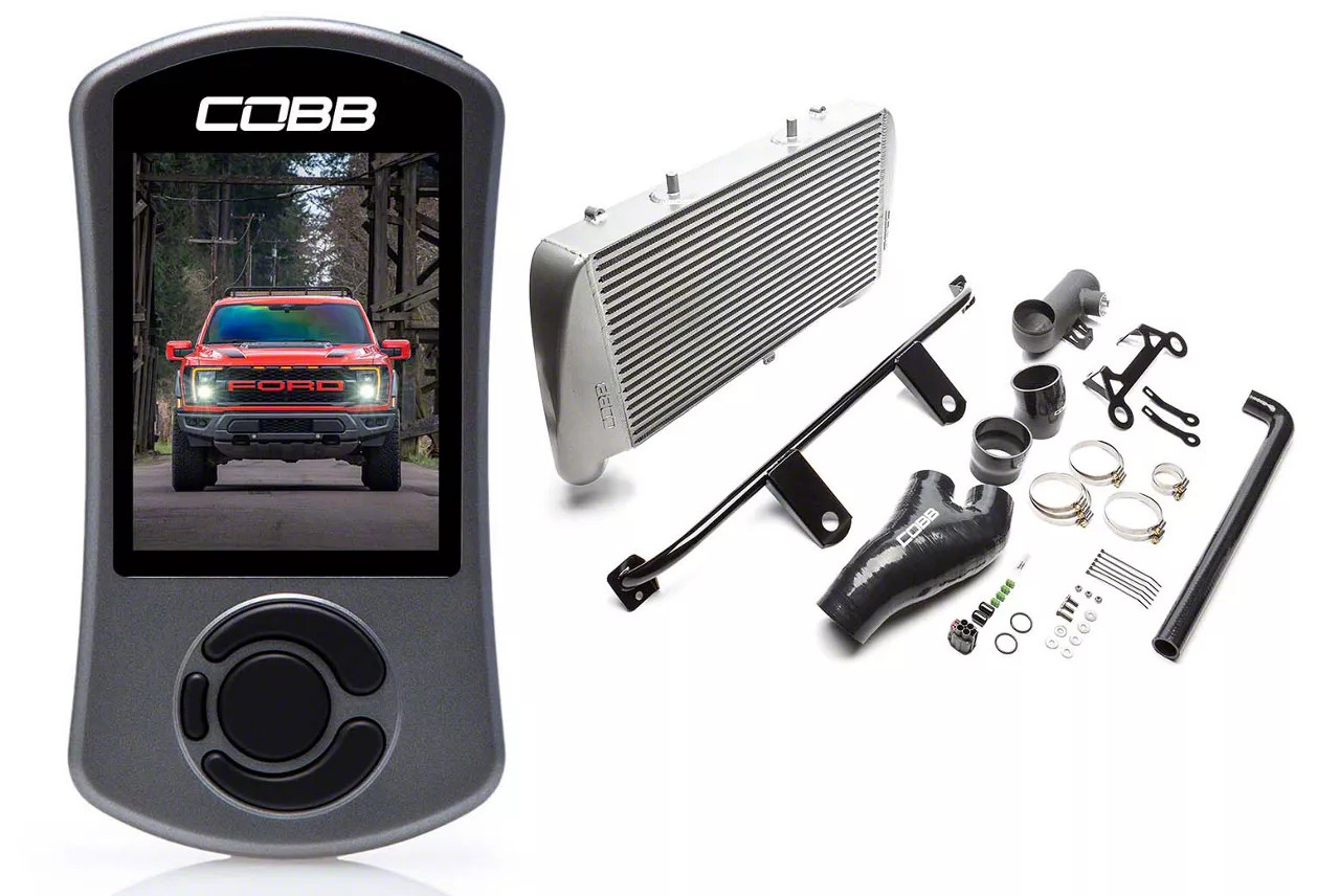 Cobb 21-22 Ford F-150 Raptor Stage 2 Power Package - Silver - FOR0100020SL-NI