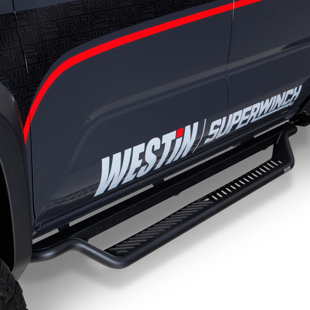 Westin 15-25 Ford F-150 SuperCrew/17-24 F-250/350 SDCC Outlaw Drop Running Boards - Tex. Blk - 20-43945