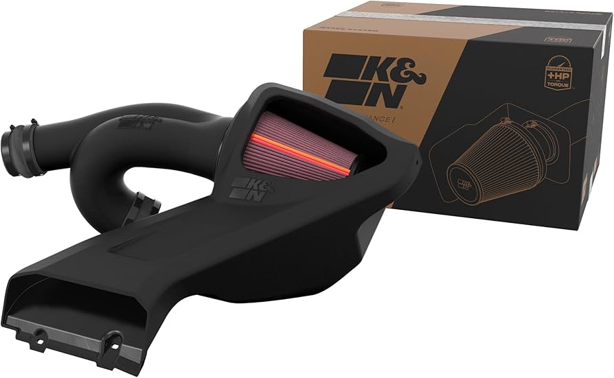 K&N 21-24 Chevrolet Silverado 1500 V8 5.3L/6.2L F/L NextGen Dryflow Cold Air Intake - 50-2617D