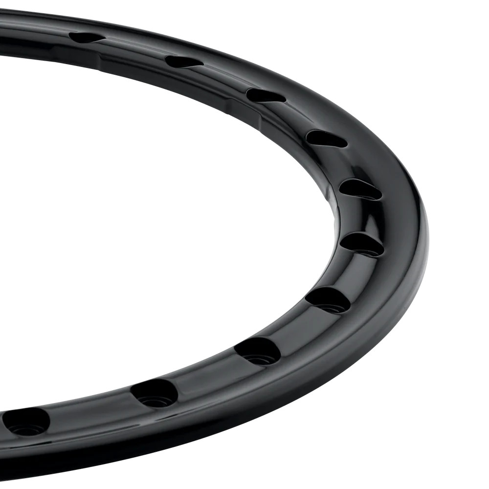 Method Beadlock Ring - 18in Forged - Style 1 - Gloss Black - GR-10018-GB