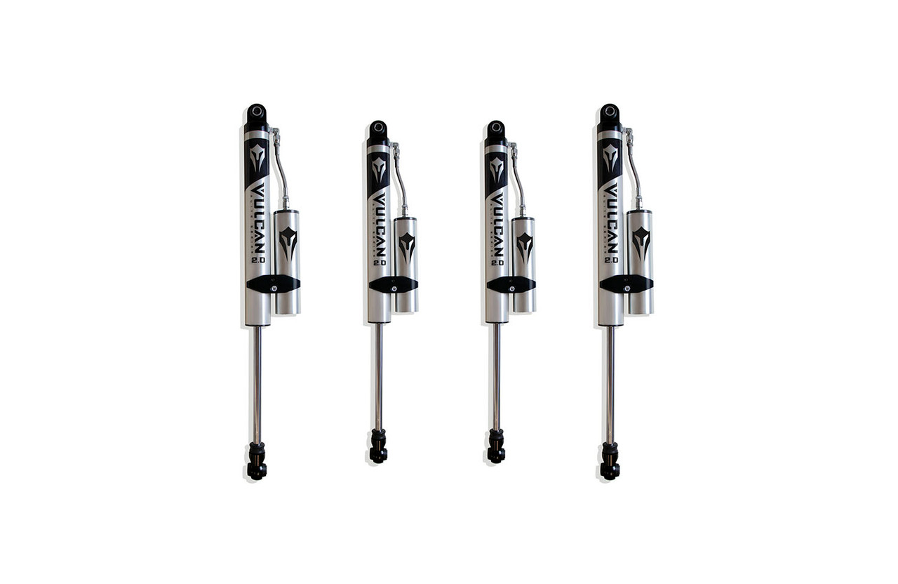 Maxtrac 18-24 Jeep JL Wrangler F&R Vulcan Series Reservoir Shocks 2.5in - 3in Lift - 949832VR