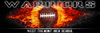 Panoramic Team Football Banner Photography Template - On Fire