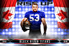 PLAYER & TEAM BANNER PHOTO TEMPLATE - RISE UP - PHOTOSHOP LAYERED SPORTS TEMPLATE