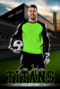 PLAYER BANNER PHOTO TEMPLATE - HOME FIELD - CUSTOM PHOTOSHOP LAYERED SPORTS TEMPLATE