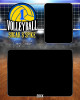 MEMORY MATE - VERTICAL - VOLLEYBALL COURT LOGO - CUSTOM PHOTOSHOP LAYERED MEMORY MATE TEMPLATE