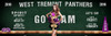 CHEERLEADING PANORAMIC SPORTS BANNER TEMPLATE - CHEER CHALK - CUSTOM LAYERED PHOTOSHOP SPORTS TEMPLATE