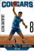 PLAYER BANNER PHOTO TEMPLATE - FADEAWAY - CUSTOM PHOTOSHOP LAYERED SPORTS TEMPLATE