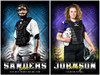 BASEBALL AND SOFTBALL BANNER PHOTO TEMPLATE - GRUNGE FX - CUSTOM PHOTOSHOP LAYERED SPORTS TEMPLATE