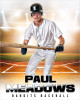 16x20 SPORTS POSTER PHOTO TEMPLATE - HI KEY BASEBALL - CUSTOM PHOTOSHOP LAYERED SPORTS TEMPLATE