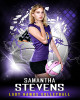 SPORTS POSTER PHOTO TEMPLATE - SHATTERED VOLLEYBALL - LAYERED PHOTOSHOP SPORTS TEMPLATE
