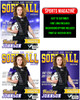 SPORTS MAGAZINE TEMPLATE - PHOTOSHOP LAYERED SPORTS TEMPLATE