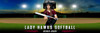 PANORAMIC SPORTS BANNER TEMPLATE - BASEBALL SUNSET