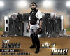 SPORTS POSTER PHOTO TEMPLATE - BASEBALL IMPACT - LAYERED PHOTOSHOP SPORTS TEMPLATE