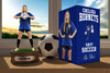PLAYER BANNER PHOTO TEMPLATE - SOCCER DISPLAY