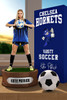 PLAYER BANNER PHOTO TEMPLATE - SOCCER DISPLAY