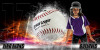 10X20 PHOTO TEMPLATE - SPLASH SOFTBALL