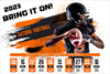 MULTI-SPORT BANNER PHOTO TEMPLATE - BRING IT ON - CUSTOM PHOTOSHOP LAYERED SPORTS TEMPLATE