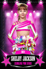 CHEERLEADING AND DANCE PHOTO TEMPLATE - SHINE ON - CUSTOM PHOTOSHOP LAYERED SPORTS TEMPLATE