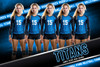 PLAYER BANNER PHOTO TEMPLATE - MIRAGE - CUSTOM PHOTOSHOP LAYERED SPORTS TEMPLATE